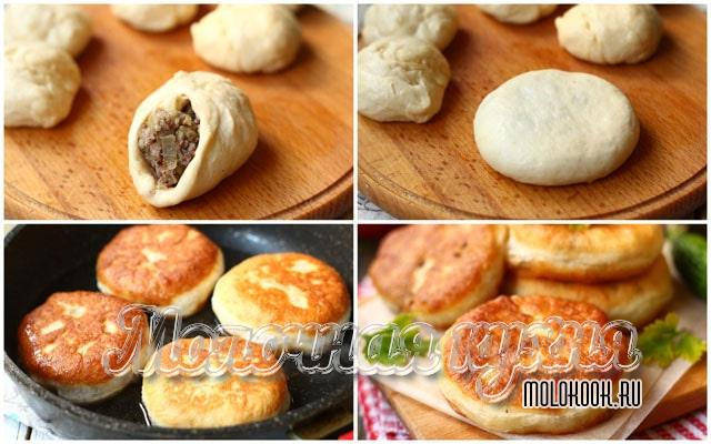 Самые вкусные рецепты жареных пирожков с картошкой на сковороде