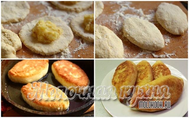 Самые вкусные рецепты жареных пирожков с картошкой на сковороде