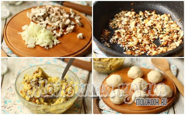 Самые вкусные рецепты жареных пирожков с картошкой на сковороде