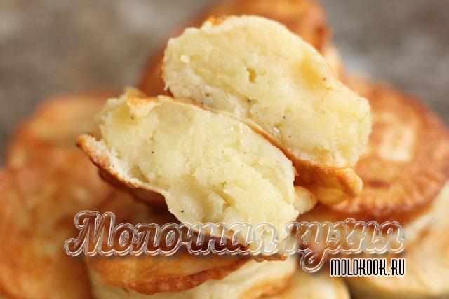 Самые вкусные рецепты жареных пирожков с картошкой на сковороде