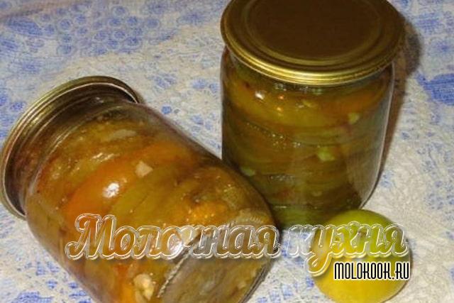 Рецепты салатов из зеленых помидоров на зиму