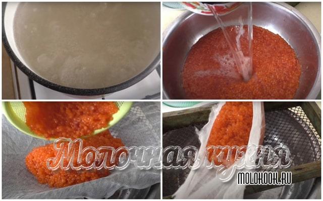 Солим икру горбуши: вкусные и быстрые способы в домашних условиях