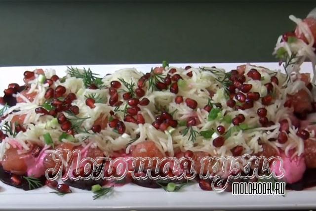 Вкусные салаты без майонеза – ТОП-23 рецептов на Новый год 2023