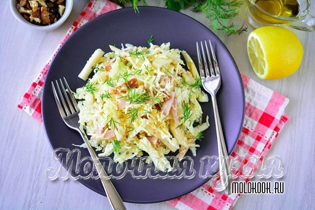 Вкусные салаты без майонеза – ТОП-23 рецептов на Новый год 2023
