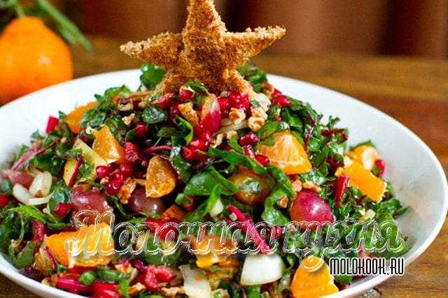 Вкусные салаты без майонеза – ТОП-23 рецептов на Новый год 2023