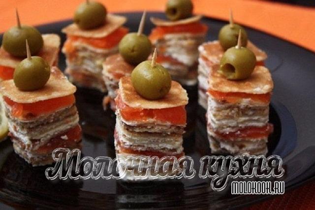 Оригинальные рецепты недорогих закусок для фуршета на работе - удивите коллег