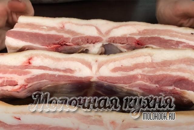 Как вкусно засолить сало в рассоле - быстрые способы