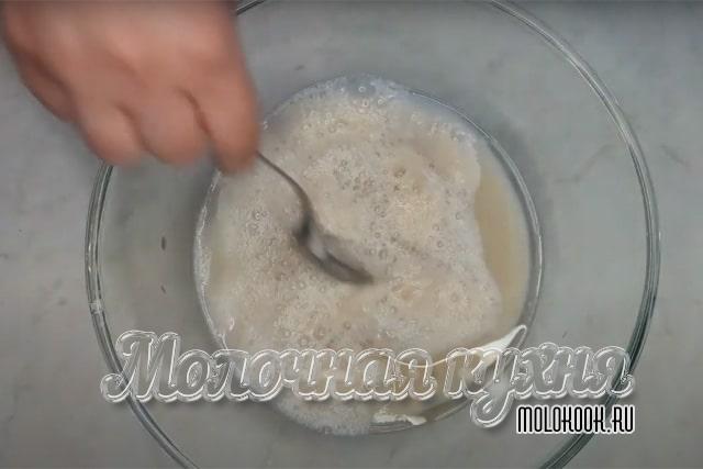 Опара добавлена