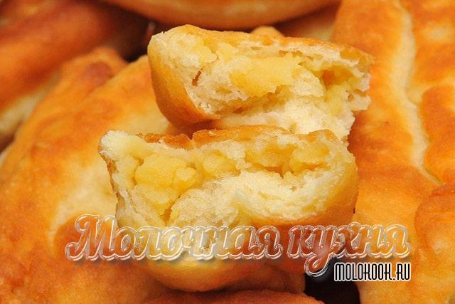 Пирожки с гороховой начинкой