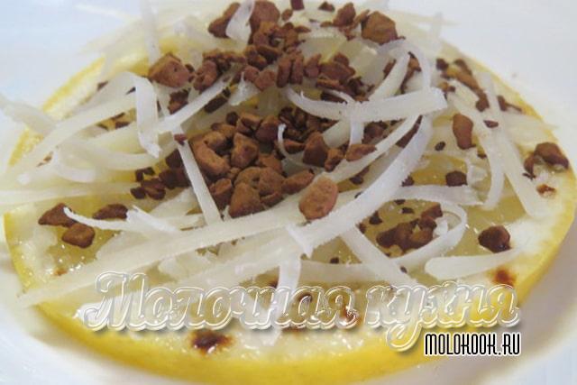 Рецепт с сыром и растворимым кофе
