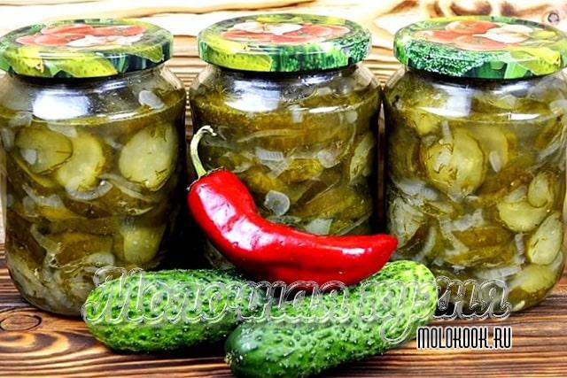 Рецепт с огурцами