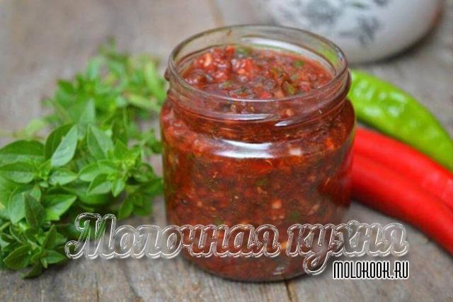 Рецепт аджики