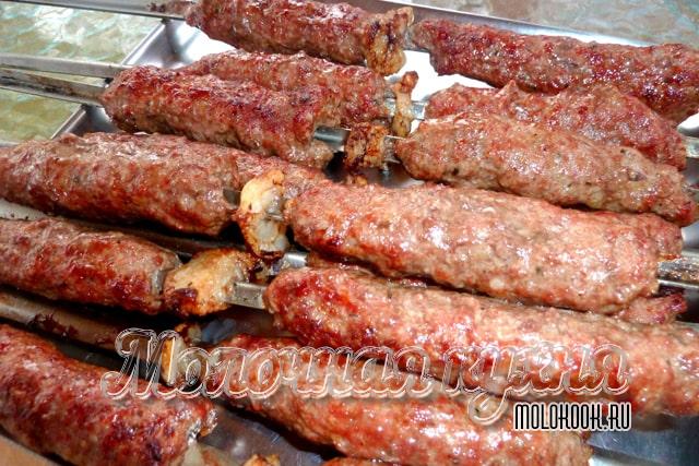 Люля-кебаб из баранины