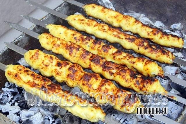 Картофельные люля-кебабы