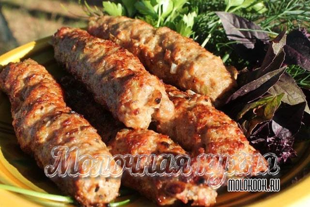 Люля-кебаб из свинины