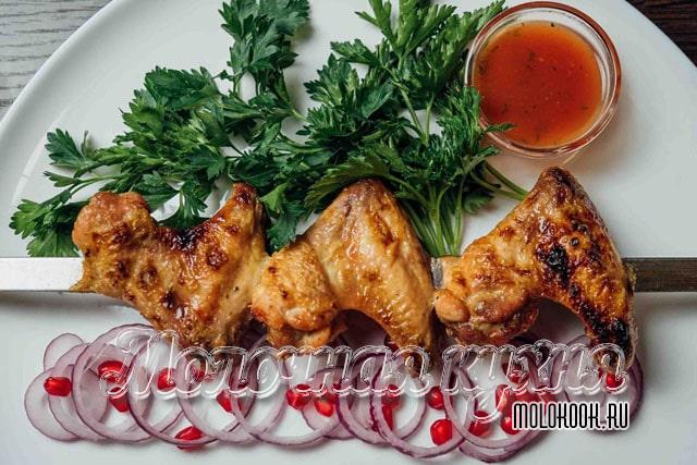 Маринад с майонезом и куриной приправой