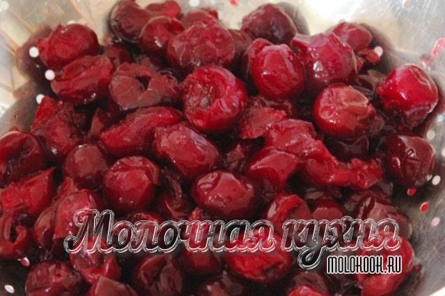 Размораживание вишни