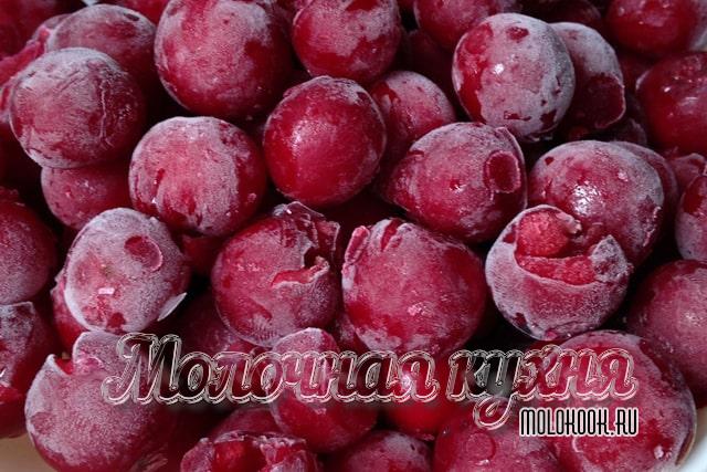 Способы заготовки мороженой вишни
