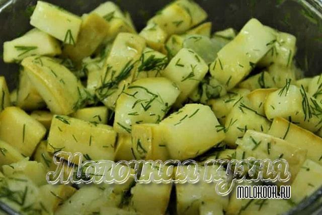 Маринованные кабачки как грибы