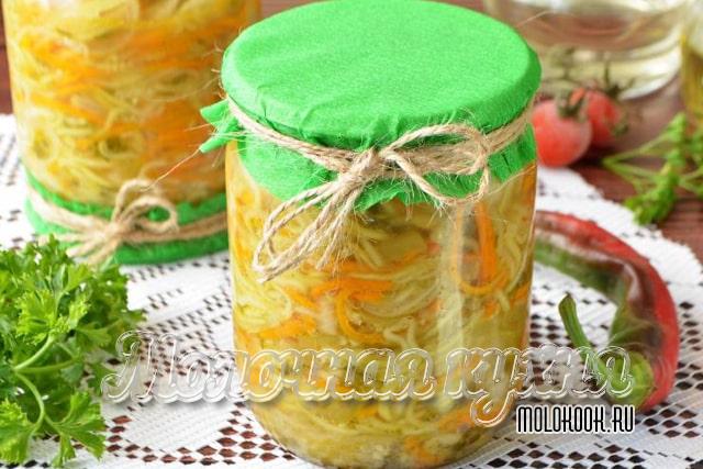 Быстрые огурцы по-корейски на зиму