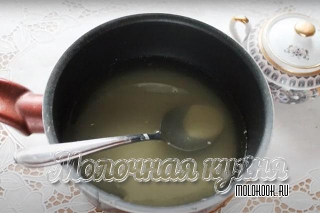 Варка сахарного сиропа