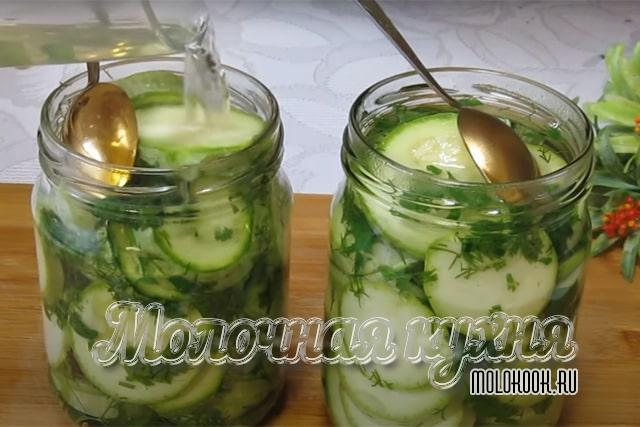 Заливка маринада