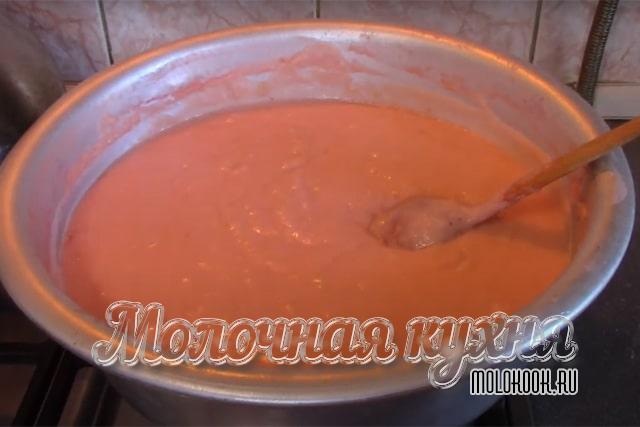 Проварить массу