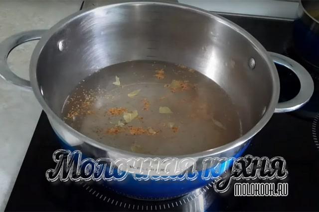 Приготовить маринад