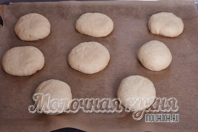 Формовка булочек для бургеров