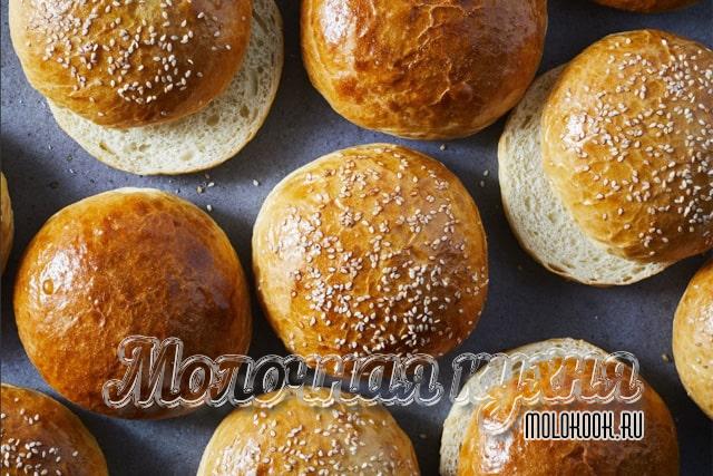 Картофельные булочки для бургеров