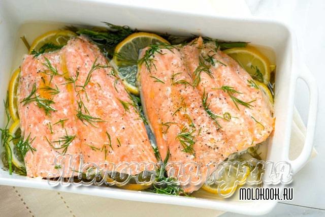 Маринад для жарки форели