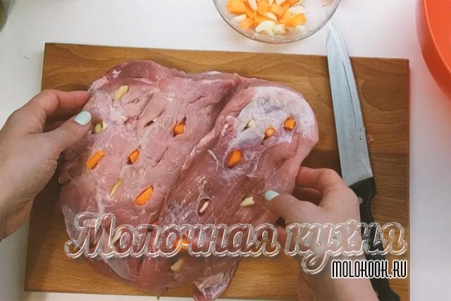 Нашпигованное мясо