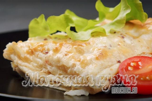 Скумбрия в лаваше с майонезом и горчицей