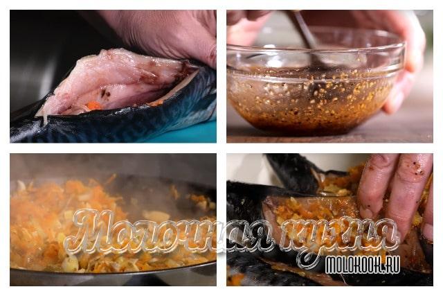 Подготовка рыбы, маринада, начинки для фарширования