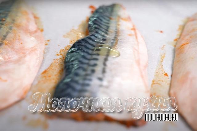 Смазывание шкурки маслом