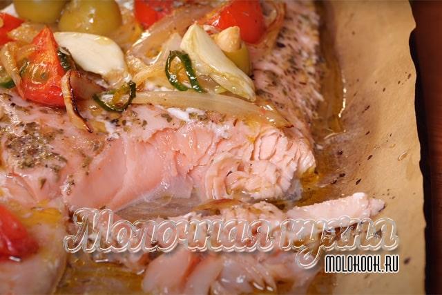Рецепт по-итальянски с оливками