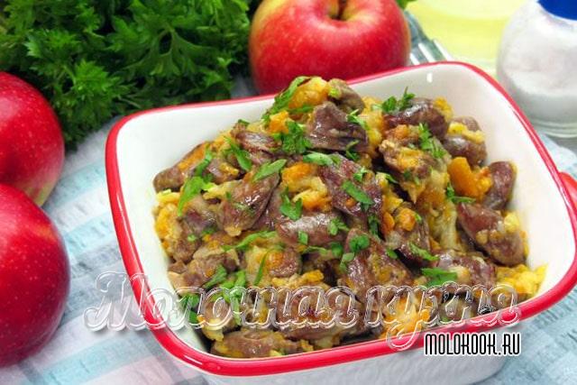 Рецепт с яблоками