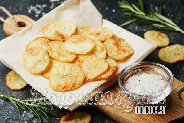 Домашние картофельные чипсы