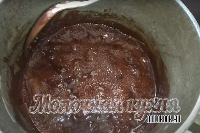 Уварить до нужной густоты